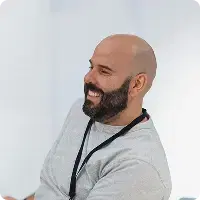 person with laptop